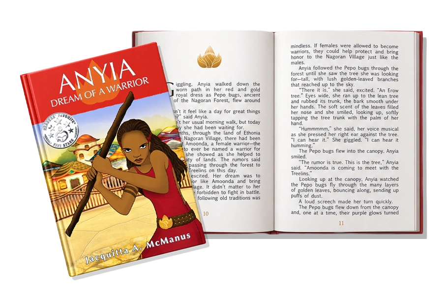 Book cover and interior layout
