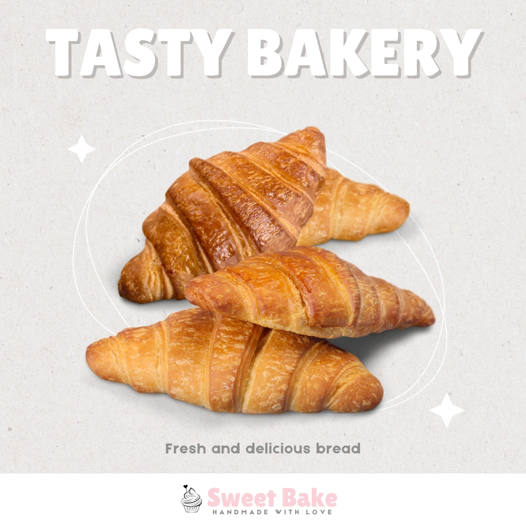 Sweet Bake social media design: Tasty Bakery